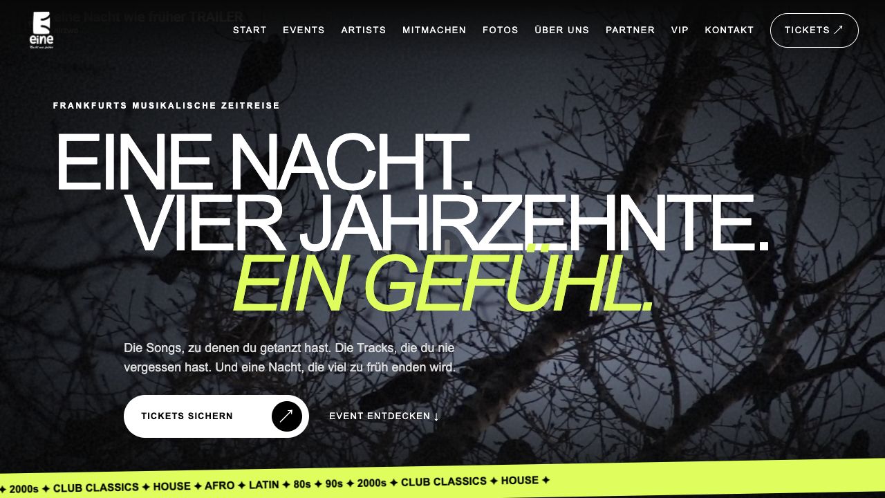Vorschau der Startseite von ENWF